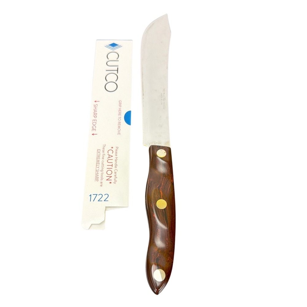 Vtg Cutco Butcher Knife Straight Edge Blade #1022 (#1722) American Made